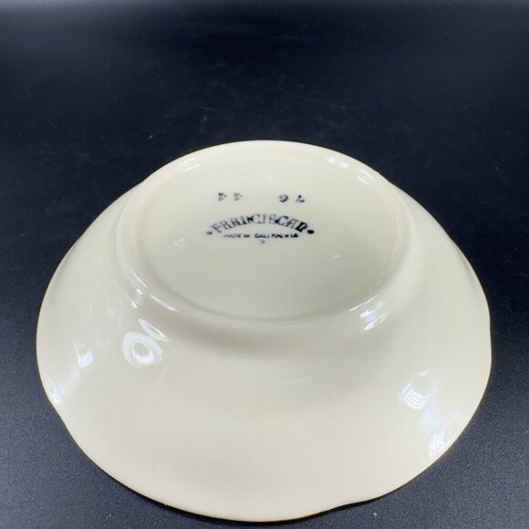 Vintage Franciscan Apple Pattern Bowl Dish Single USA Replacement Porcelain VTG - Picture 10 of 11
